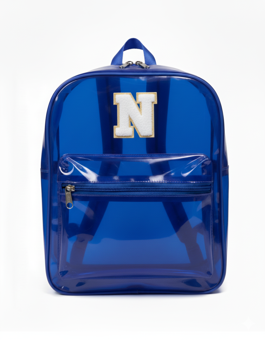 Customized Initial Cartoon Bagpack for Boys and Girls