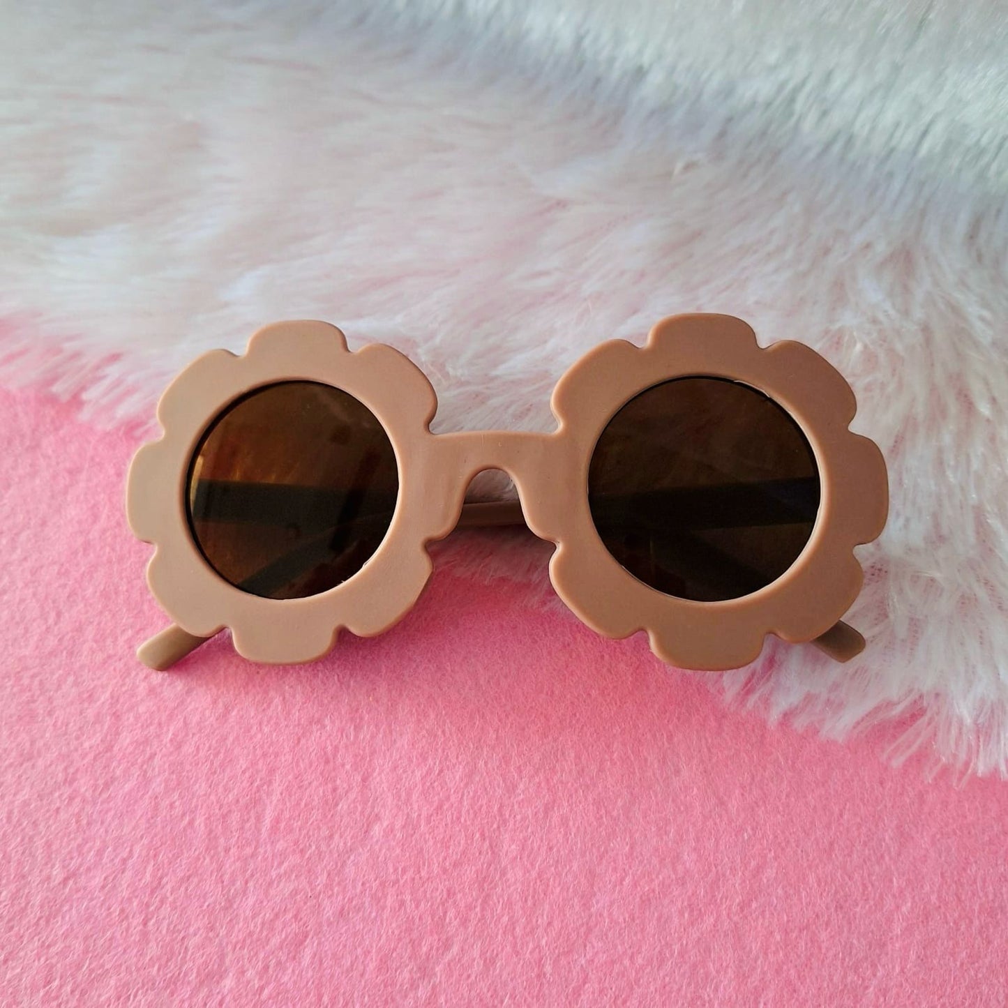 Flower Shape Polarized Sunglasses for Girls