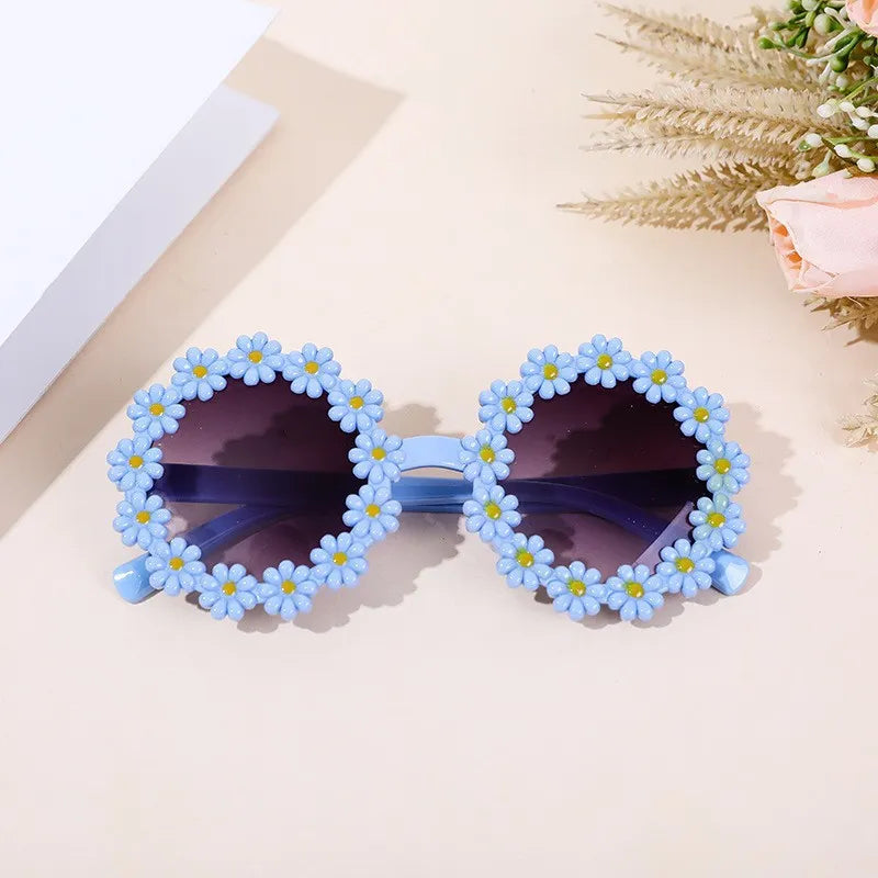 Flower Polarized Sunglasses for Toddlers - Unisex