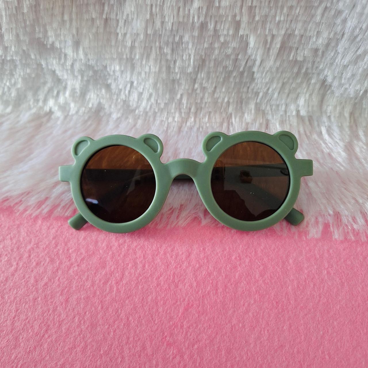 Teddy Shape Polarized Sunglasses for Kids - Unisex