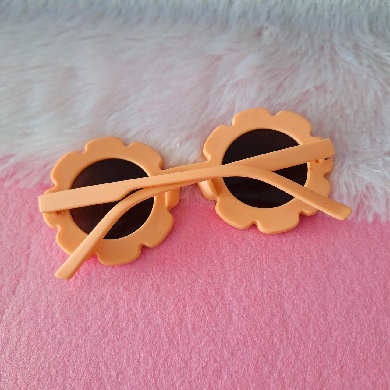 Flower Shape Polarized Sunglasses for Girls