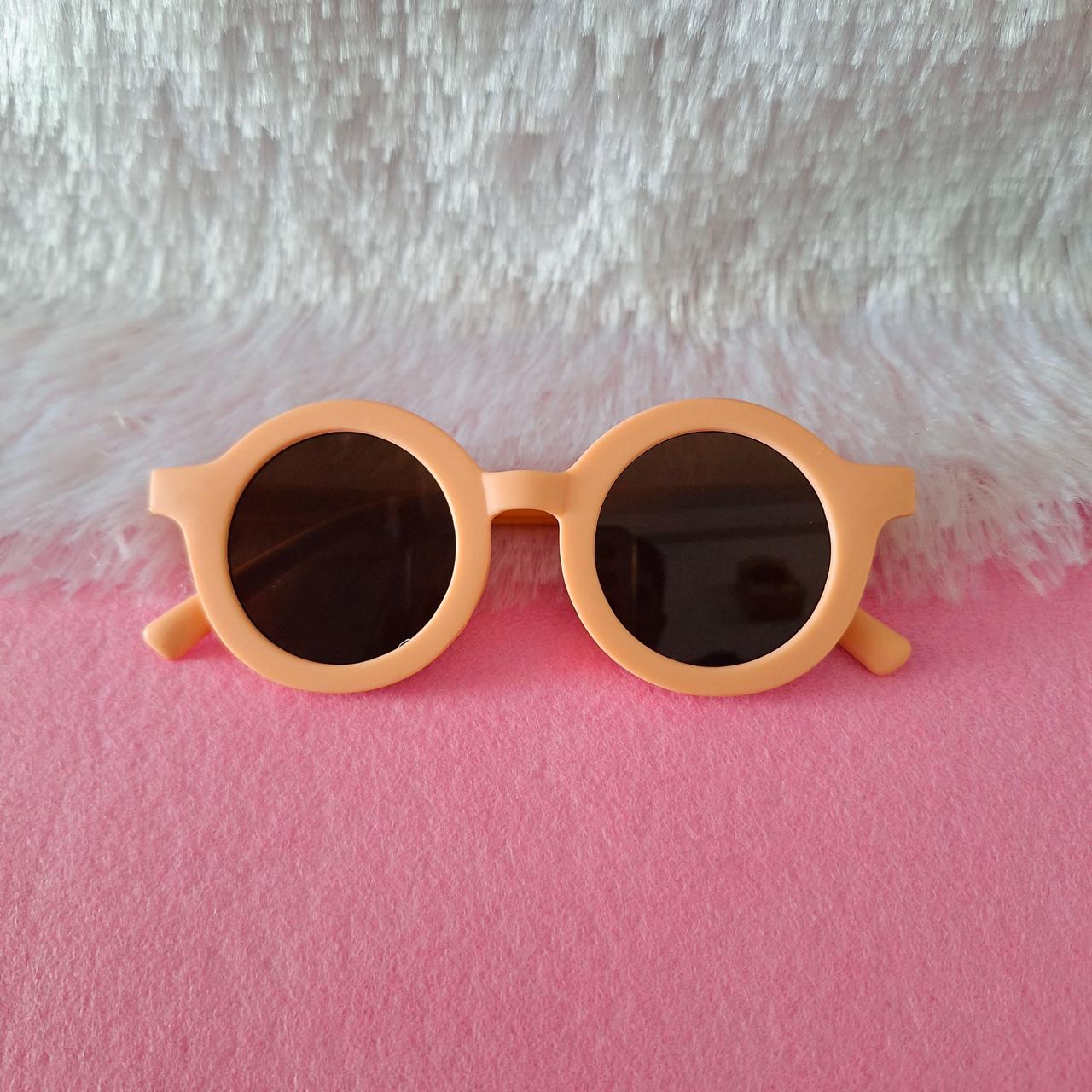 Round Shape Polarized Sunglasses for Toddlers - Unisex
