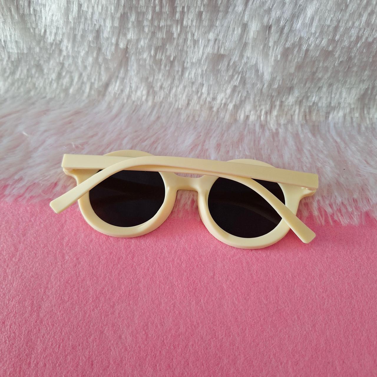 Round Shape Polarized Sunglasses for Toddlers - Unisex