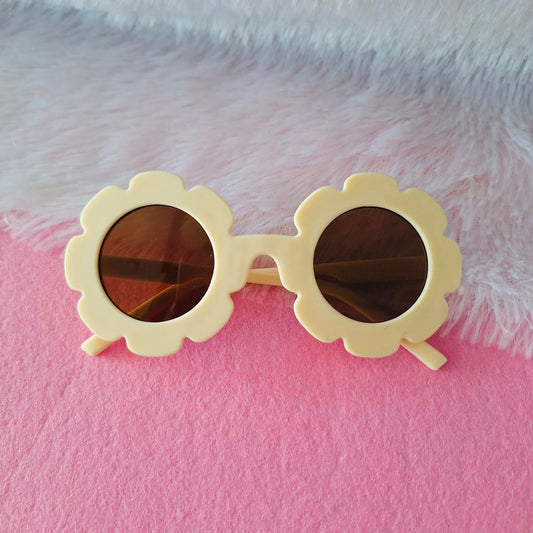 Flower shape sunglasses