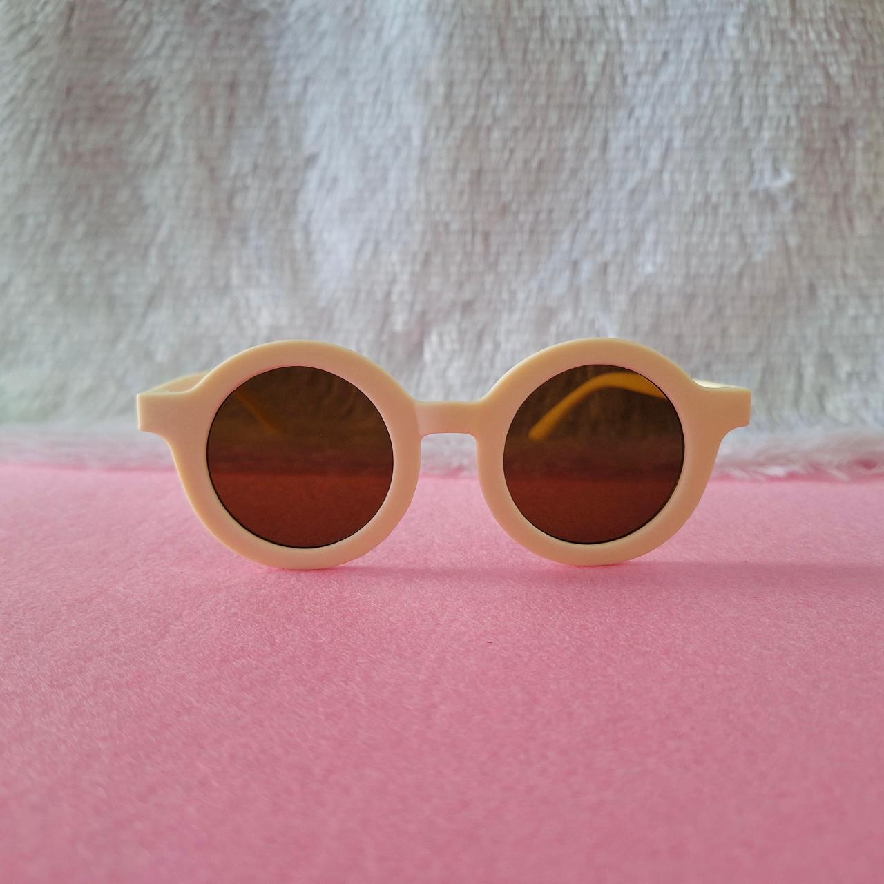 Round Shape Polarized Sunglasses for Toddlers - Unisex