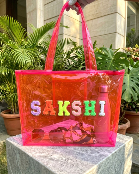 Customized Jelly Tote Bag