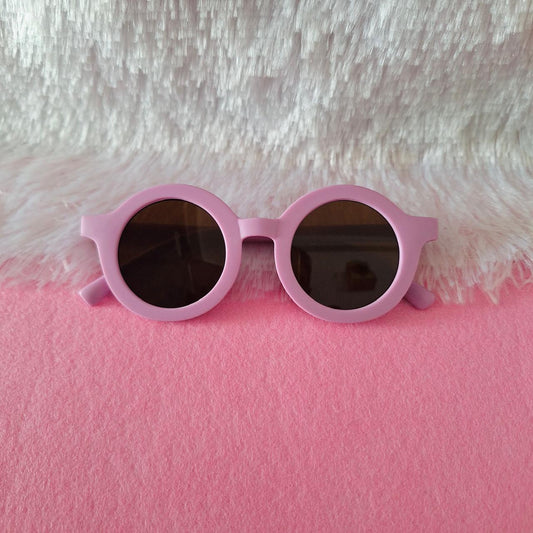 Round Shape Polarized Sunglasses for Toddlers - Unisex