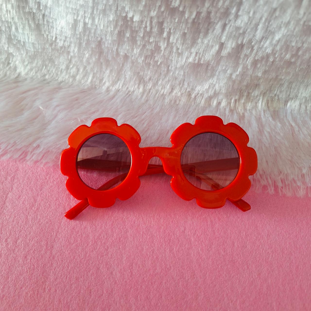 Flower Shape Polarized Sunglasses for Girls