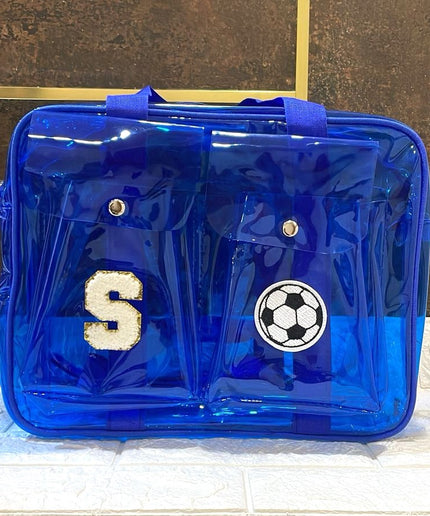 Customized Jelly Duffle Bag Double Pocket