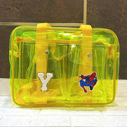 Customized Jelly Duffle Bag Double Pocket