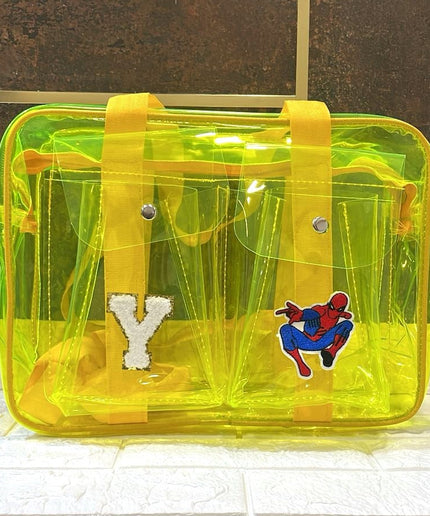 Customized Jelly Duffle Bag Double Pocket