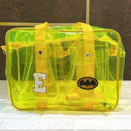 Customized Jelly Duffle Bag Double Pocket