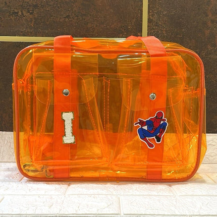 Customized Jelly Duffle Bag Double Pocket