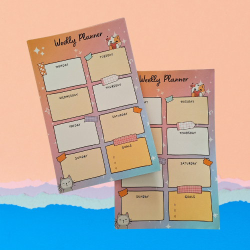 Colourful Day Weekly Planner