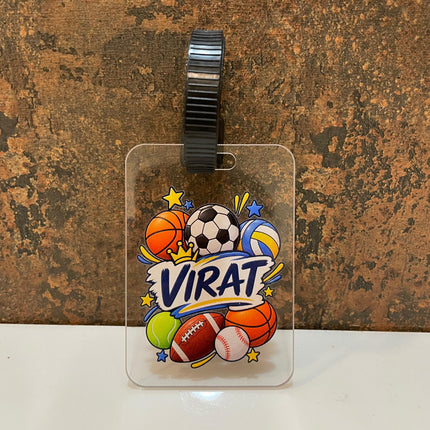 Customized Bag Tag for Kids- Set of 2