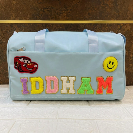 Premium Personalized Soft Foam Duffle Bags with Name & motifs