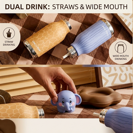 Premium Insulated Animal Bottle, 480ml