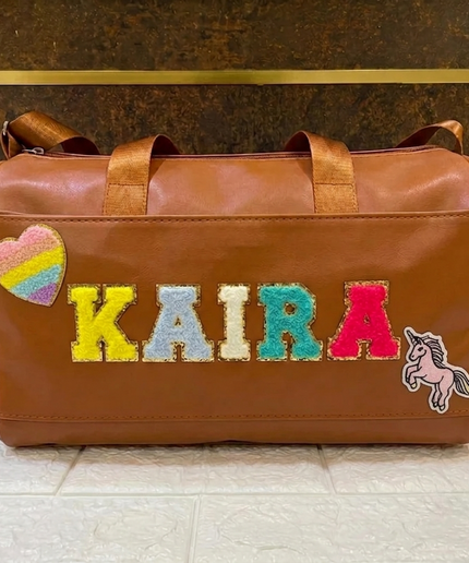 Premium Personalized Soft Foam Duffle Bags with Name & motifs