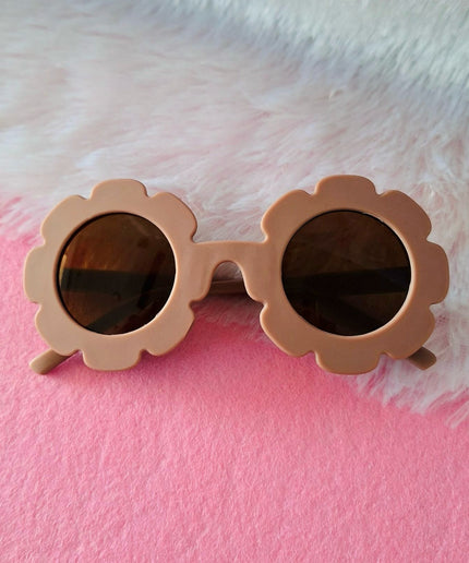 Flower Shape Polarized Sunglasses for Girls