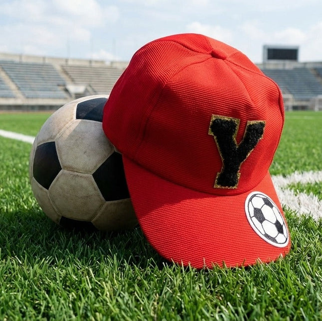 Customized Caps with Initial and Cartoon for Boys and Girls
