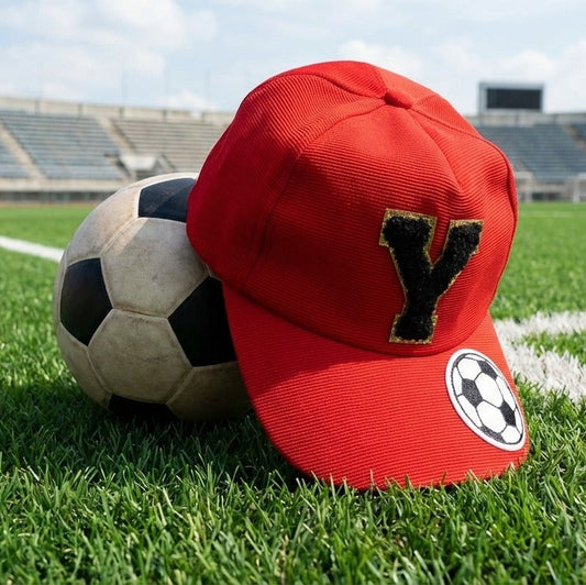 Customized Caps with Initial and Cartoon for Boys and Girls