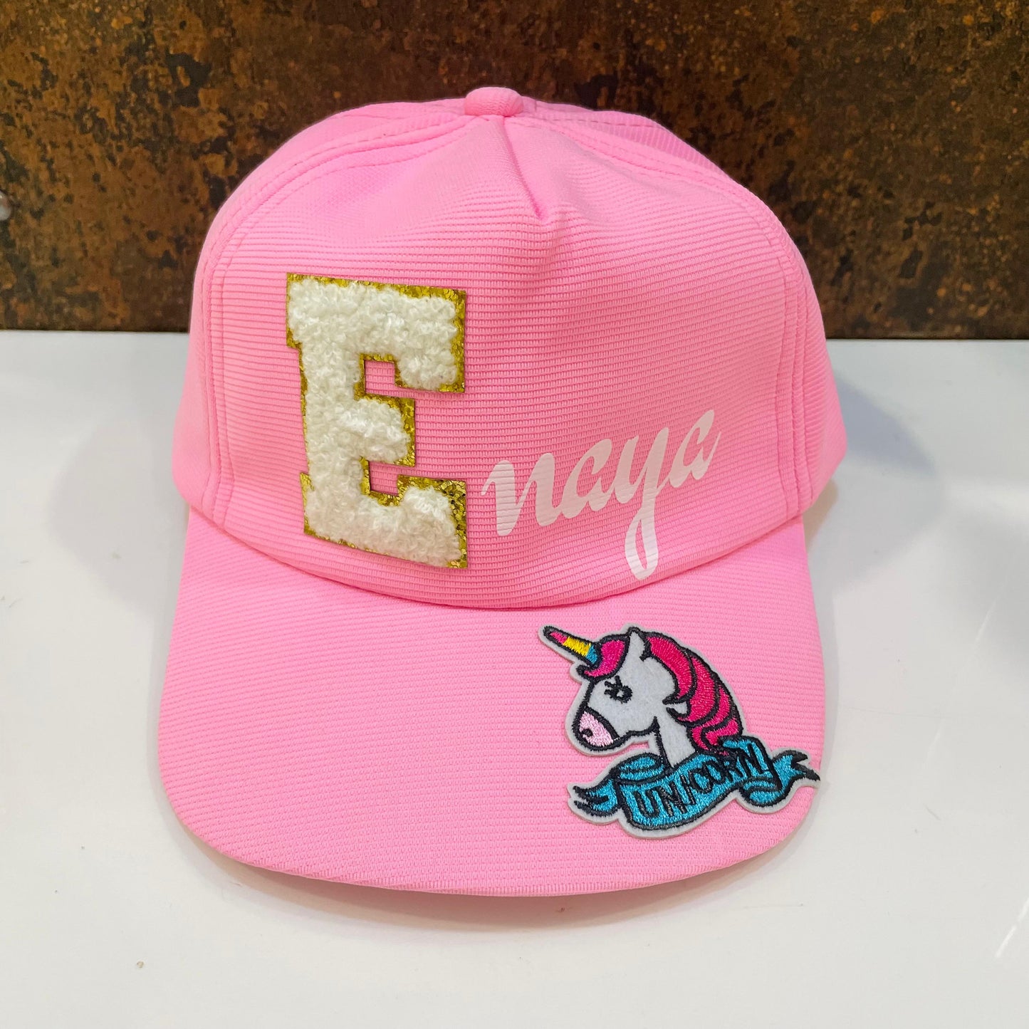 Customized Cap for Kids with Full name with Cartoon - Return gifts