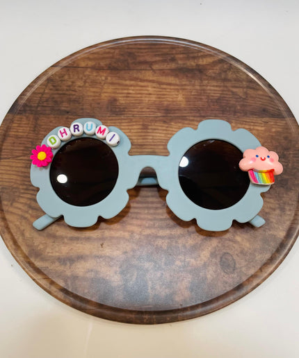 Personalized Sunglasses for Girls - flower shape