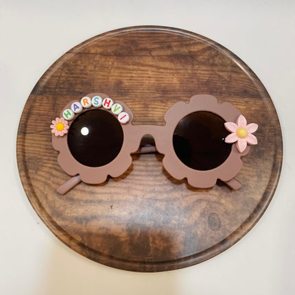 Personalized Sunglasses for Girls - flower shape