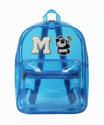 Customized Jelly Bagpack with Initial Cartoon for Boys and Girls