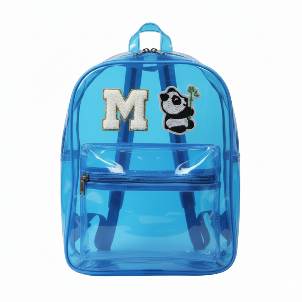 Customized Jelly Bagpack with Initial Cartoon for Boys and Girls