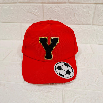 Customized Caps with Initial and Cartoon for Boys and Girls