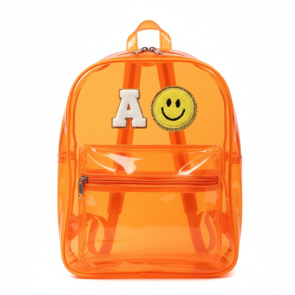 Customized Jelly Bagpack with Initial Cartoon for Boys and Girls