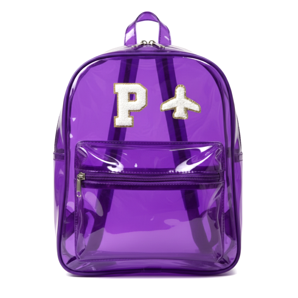 Customized Jelly Bagpack with Initial Cartoon for Boys and Girls