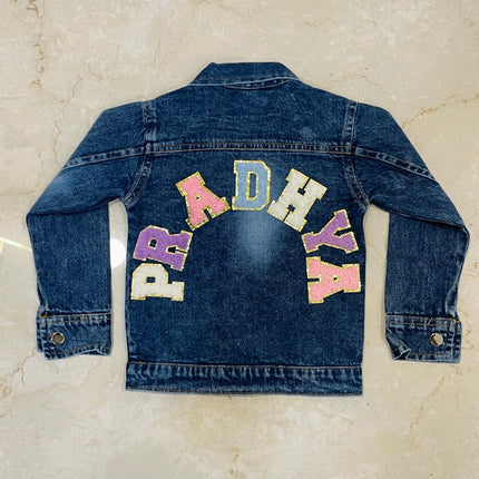 Personalised Denim Jacket with name - Premium Quality
