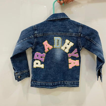Personalised Denim Jacket with name - Premium Quality