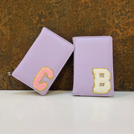 Personalized Initial Passport Cover