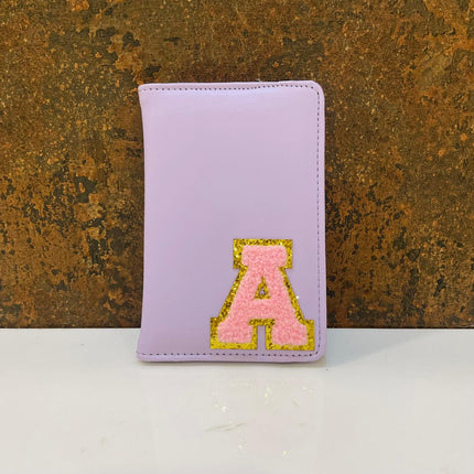 Personalized Initial Passport Cover