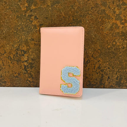 Personalized Initial Passport Cover