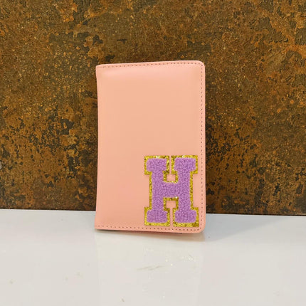 Personalized Initial Passport Cover