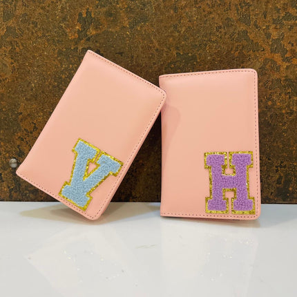 Personalized Initial Passport Cover