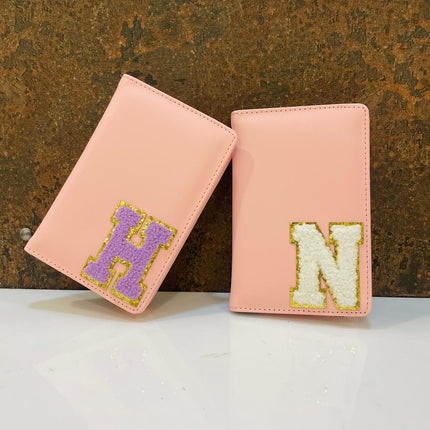 Personalized Initial Passport Cover