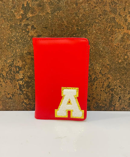 Personalized Initial Passport Cover