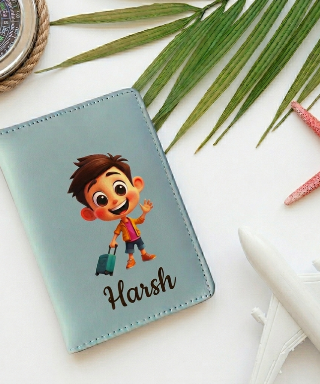 Personalized Printed Passport Cover