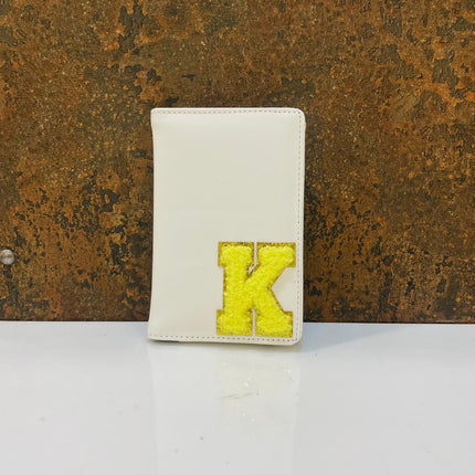Personalized Initial Passport Cover
