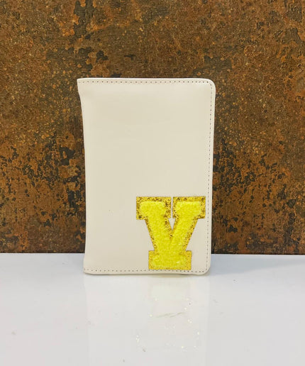 Personalized Initial Passport Cover