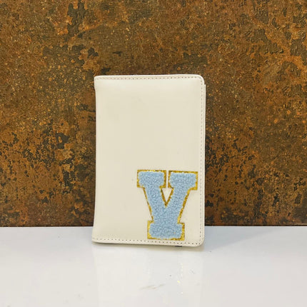 Personalized Initial Passport Cover