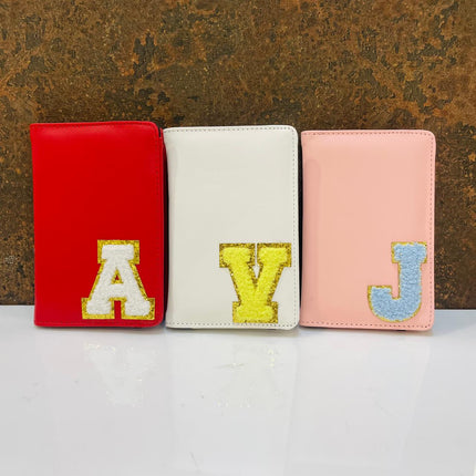 Personalized Initial Passport Cover