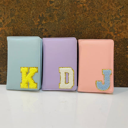 Personalized Initial Passport Cover
