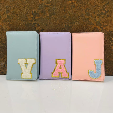 Personalized Initial Passport Cover