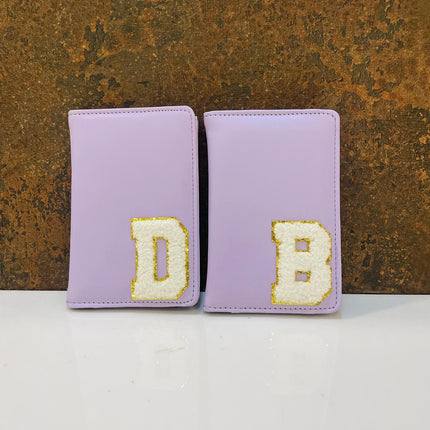 Personalized Initial Passport Cover